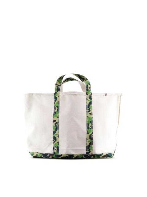 SAINT M×××××× X BAPE CAMOUFLAGE-PRINT TOTE BAG