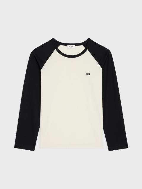 CELINE triomphe t-shirt IN cotton jersey