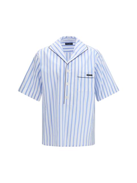 Dolce & Gabbana Dolce & Gabbana Men Short-Sleeve Striped Shirt