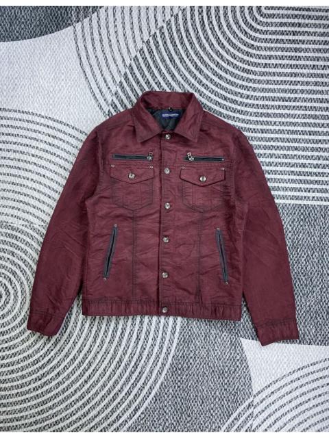 Other Designers Vintage Splendid Satisfaction Multipocket Punk Bondage Jacke