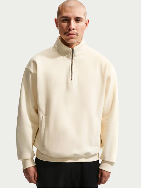 Nike Nike Solo Swoosh Men's Fleece Quarter-Zip Top