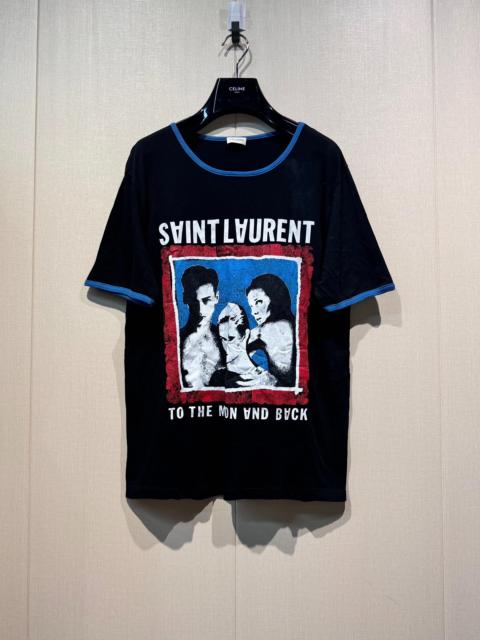 SAINT LAURENT Saint Laurent Paris To The Moon & Back T-Shirt