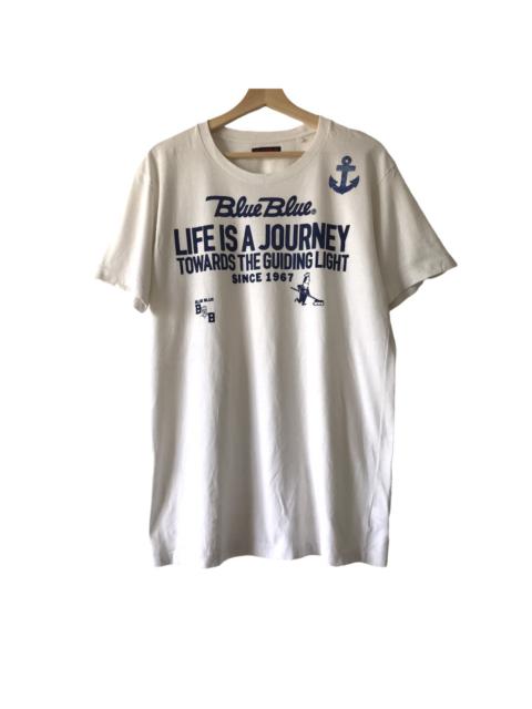 Other Designers Japanese Brand - Authentic Blue Blue Japan Hollywood Ranch Market Tee