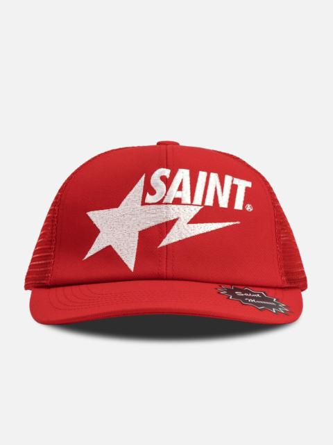SAINT M×××××× SAINT MICHAEL X A BATHING APE MESH CAP