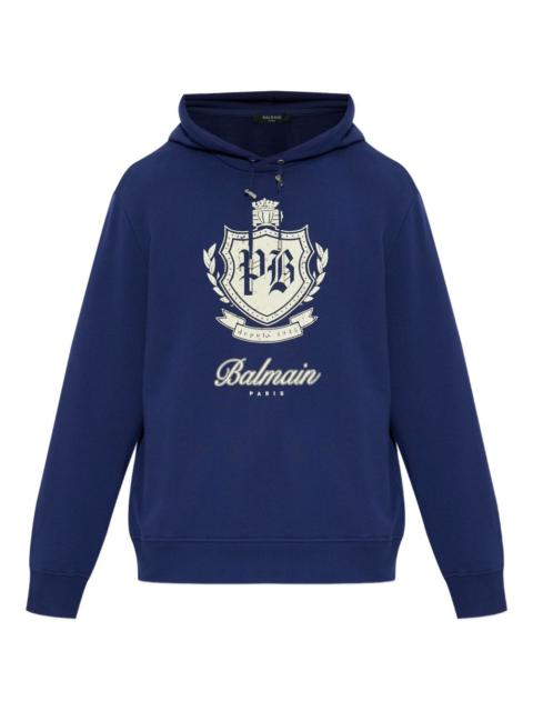 Balmain College Emblem hoodie
