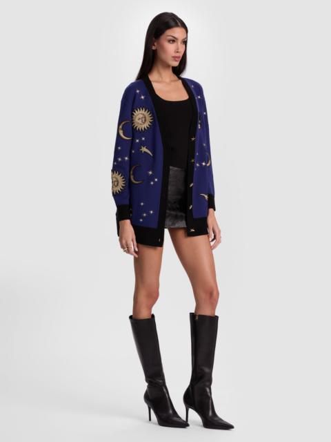 Alice + Olivia BRADFORD CELESTIAL STACEFACE CARDIGAN