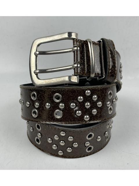 Japanese Brand - studded pvc belt tc41