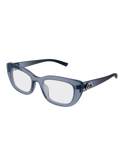 GUCCI Gucci Demo Cat Eye Ladies Eyeglasses GG2027O 003 52