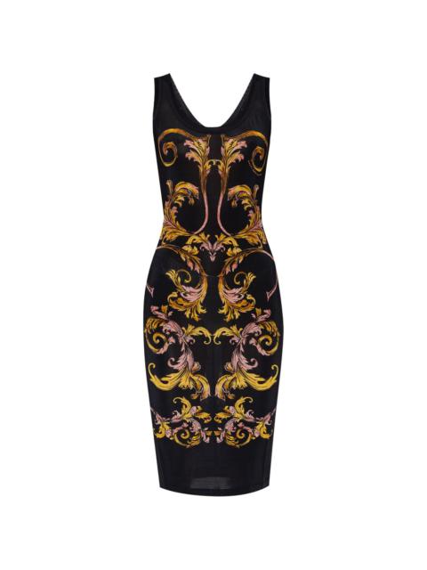 VERSACE JEANS COUTURE Barocco midi dress