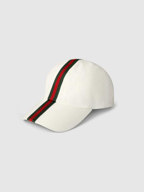 GUCCI Cotton baseball hat with Web