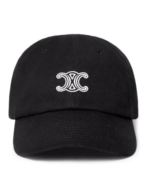 CELINE Celine Men Lightweight Cotton Twill Richelieu Cap