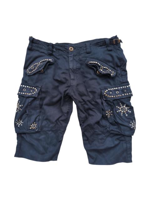 Japanese Brand - Mangrive Japan Studded Cargo Shorts