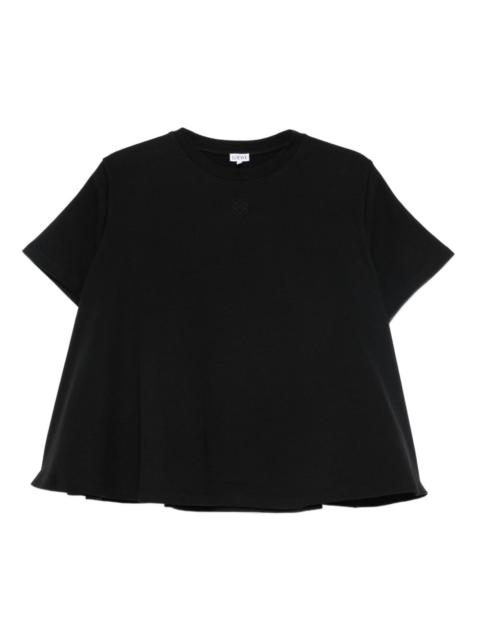 Loewe Loewe Women Trapeze Cotton T-Shirt