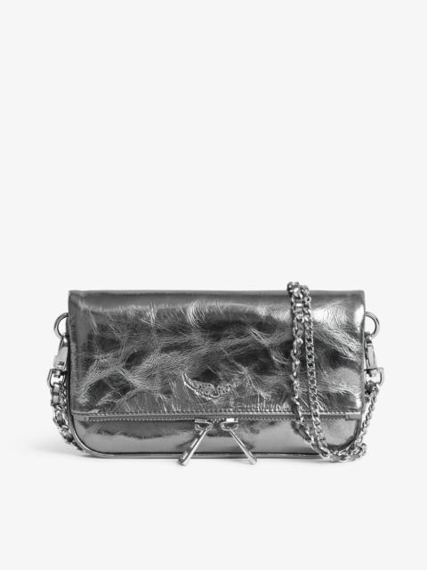 Zadig & Voltaire Rock Nano Vintage Metal Clutch