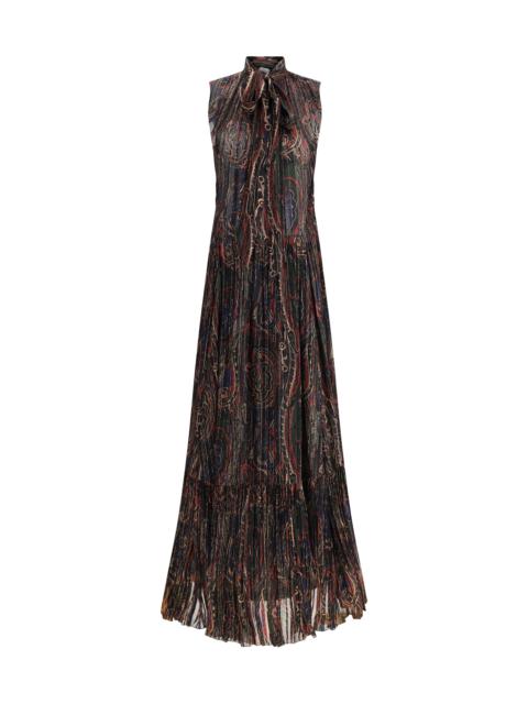 SAINT LAURENT Saint Laurent Women Paisley Long Dress