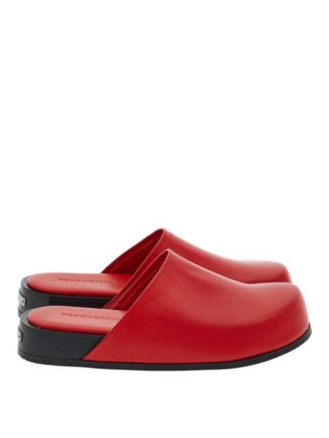 FERRAGAMO Ferragamo Felicya Leather Slip-On Loafers, Size 7