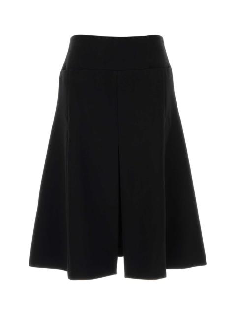 Alaïa Alaia Women Black Stretch Polyester Blend Skirt