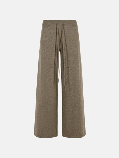 LISA YANG 'OMI' TRUFFLE CASHMERE PANTS