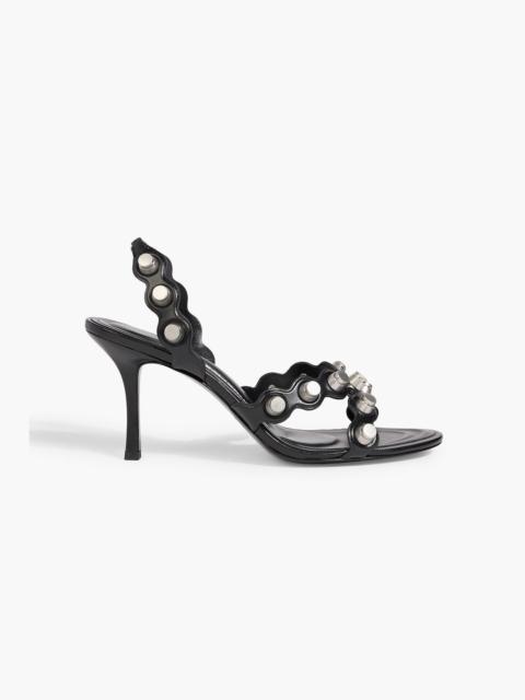 Alexander Wang Rexa embellished leather sandals