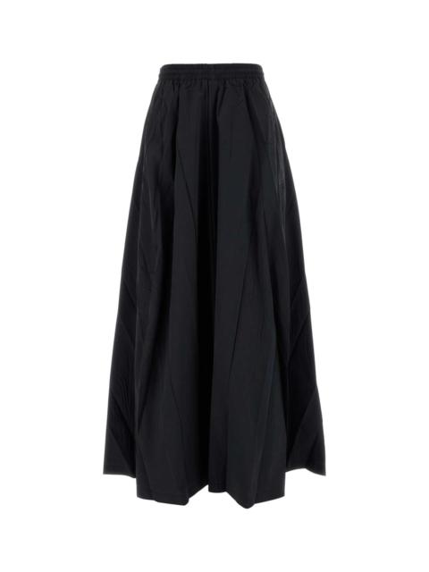Balenciaga Women Slate Tech Fabric Skirt