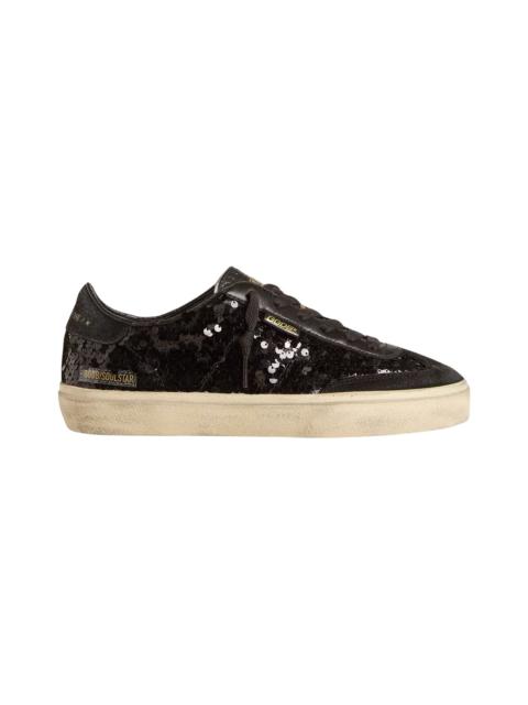 Golden Goose Golden Goose Soul-Star Paillettes Leather Sneaker