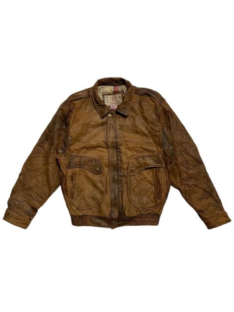 Other Designers Other - Vintage Surplus Flight Leather Jacket