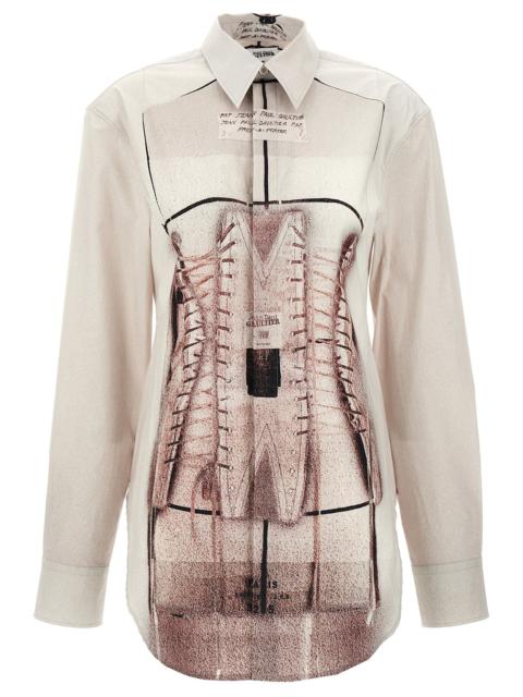 Jean Paul Gaultier Women 'The Tompe-L'oeil Corset' Shirt