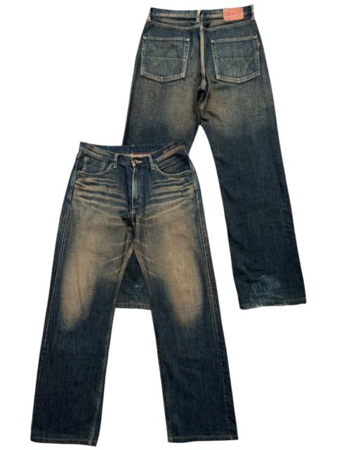 Other Designers Vintage 90s Edwin 505ZX Selvedge Mudwash Denim Jeans 34x32