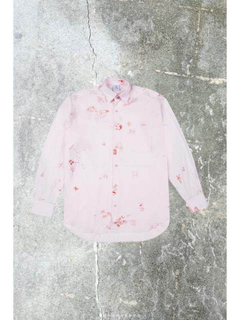 VETEMENTS Pink Cotton Poplin Shirt
