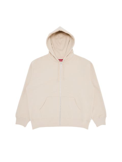Supreme x Thrasher Zip Up Hooded Sweatshirt 'Stone'