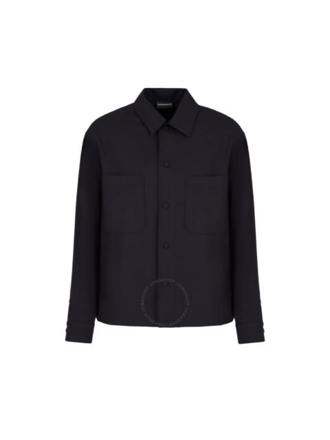 Emporio Armani Patch Pockets Long-Sleeve Shirt