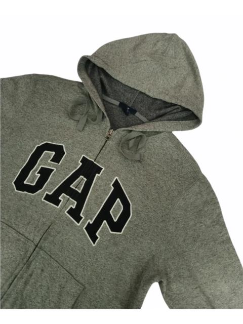 Other Designers Gap - GAP zip up Hoodie Spell Out Streetwear