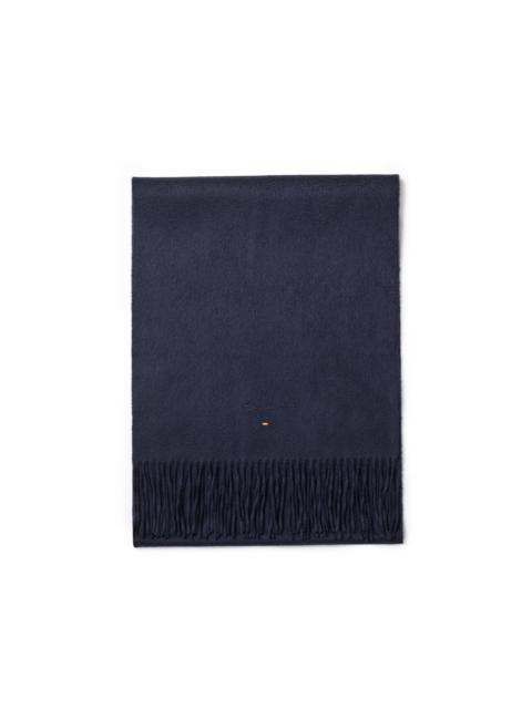 Santoni Blue cashmere scarf