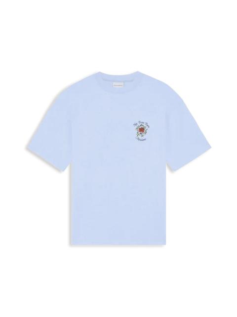 Drôle de Monsieur Slogan Rose T-Shirt