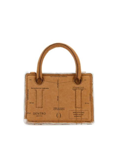 Other Designers Dentro Printed Paper Mini Otto Paper Handbag