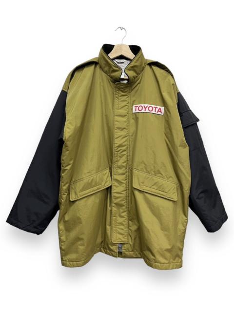 Other Designers Vintage - 🔥TRD TOM’S🔥Vtg 90’s TOYOTA TECNO JAPAN Quitted Lined Parka