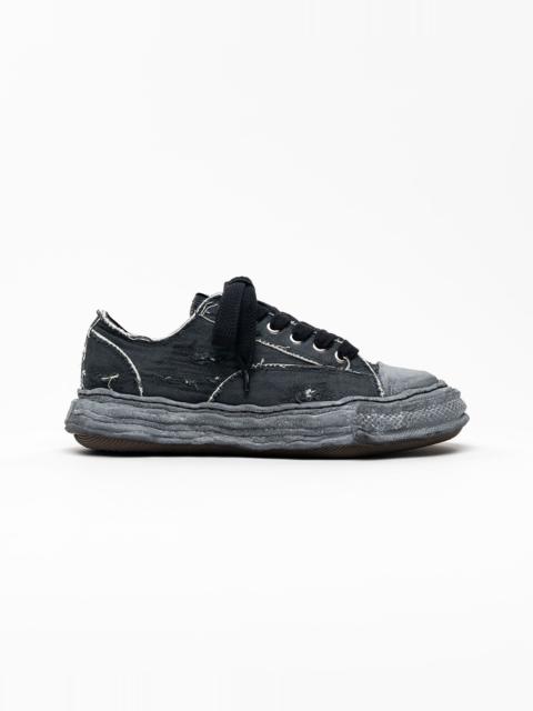 Maison MIHARAYASUHIRO "PETERSON23" OG Sole Ripped Overdye Canvas Low-top Sneaker