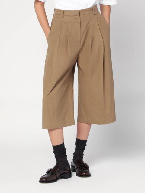 MKDT STUDIO Long beige bermuda shorts Pennie