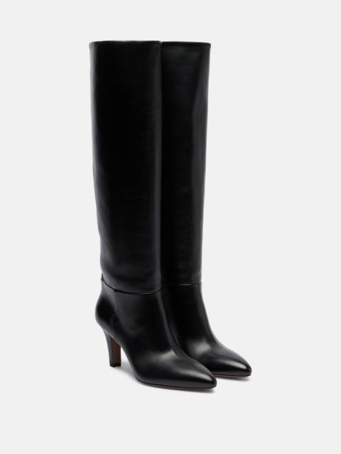 PARIS TEXAS Elsa leather knee-high boots