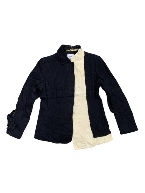 Moschino Rare Distress Constructed Design Moschino Wool Jacket