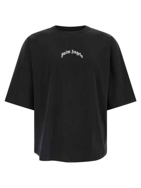 Palm Angels Palm Angels Men 'Back Curved Logo' T-Shirt