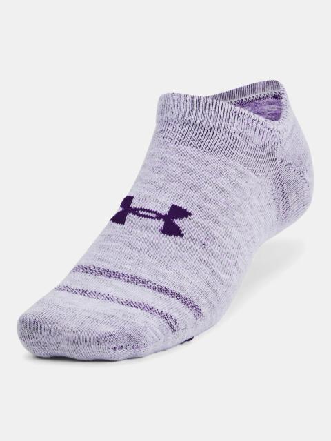 Under Armour Unisex UA Essential 6-Pack No-Show Socks