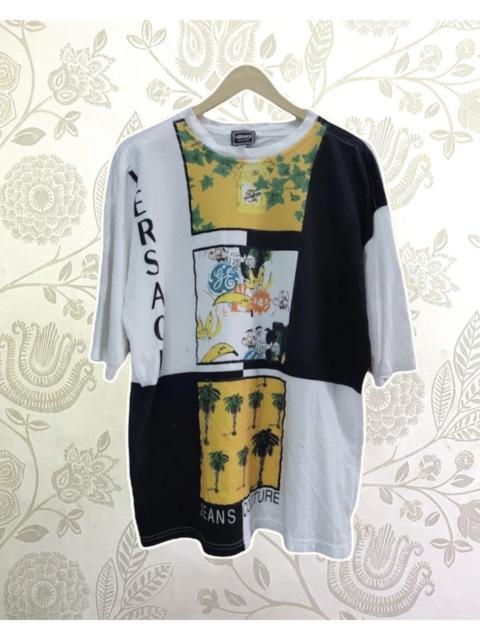 VINTAGE 90s VERSACE JEAN COUTURE ART TSHIRT