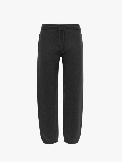 Victoria Beckham Logo Embroidered Jogger In Black