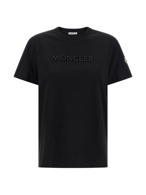Moncler Logo embroidery t-shirt