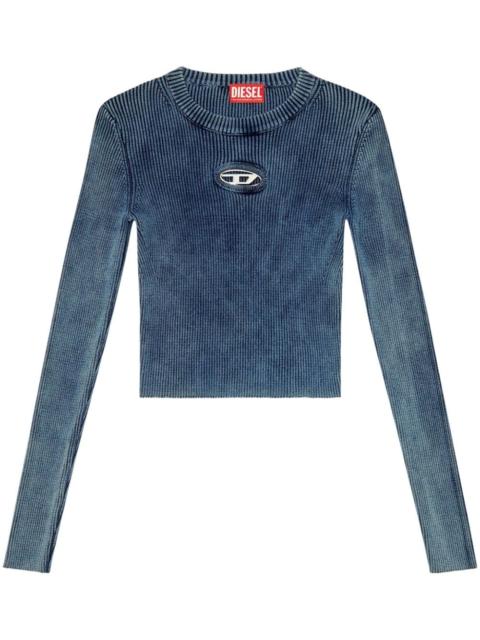 Diesel M-Anchor-A cut-out ribbed top