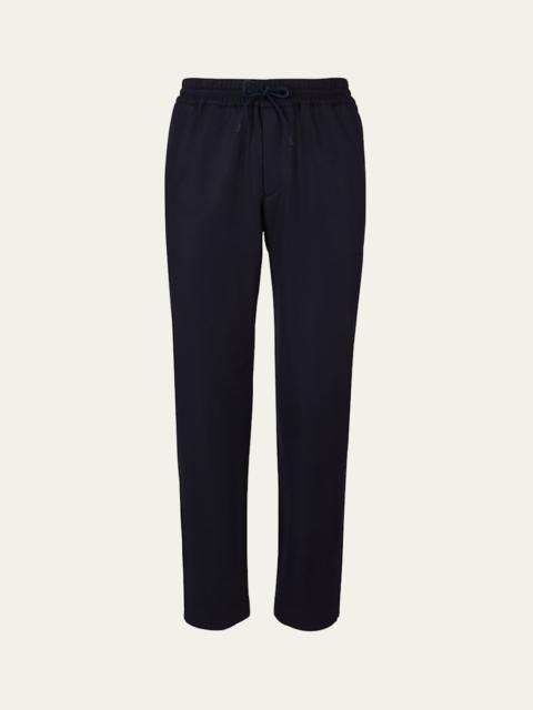 SEASE Men's Mindset Stretch-Wool Drawstring Trousers