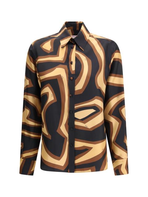PUCCI Pucci Women Printed Silk Shirt