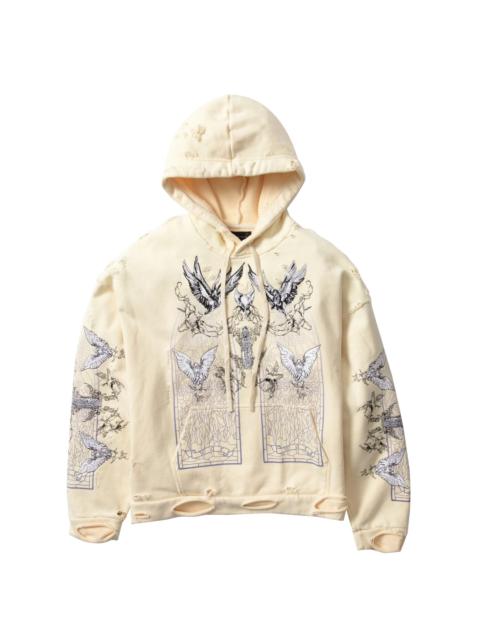 WHO DECIDES WAR ASCENSION HOODED PULLOVER (CLOUD)