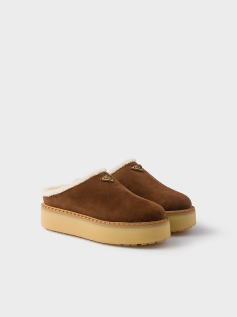Prada Suede slippers
